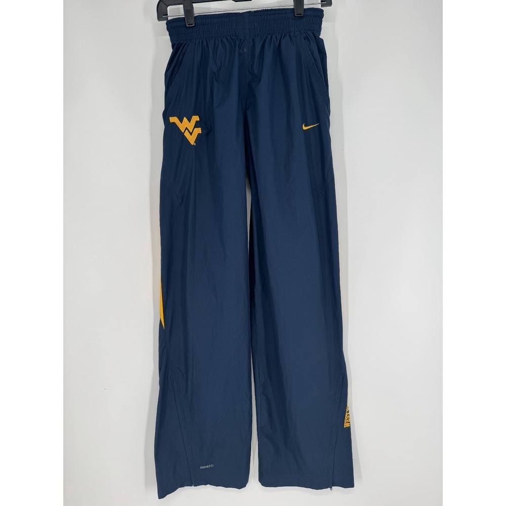 Nike WVU West Virginia Mountaineers Track Pants Mens Size XS‎ Baggy Vintage Y2K